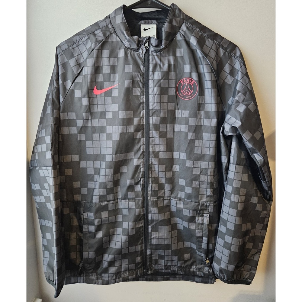 Nike‎ PSG Soccer Jacket Big Kids/Teen Youth XL Windbreaker Track Top